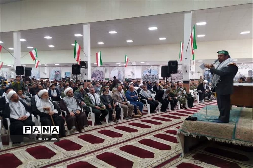 اجتماع بزرگ بسیجیان شهرستان آران و بیدگل