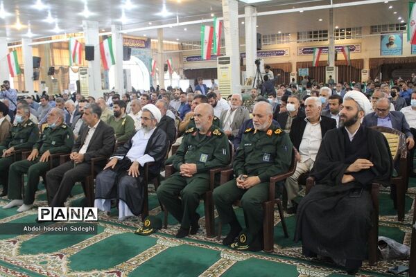 اجتماع بزرگ بسیجیان بوشهر
