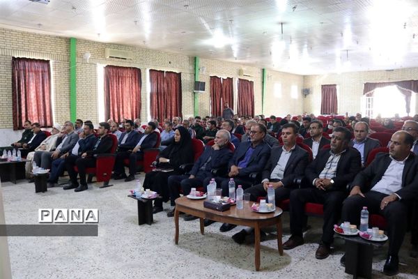 آیین تکریم و معارفه رئیس اداره آموزش و پروش منطقه گله‌دار