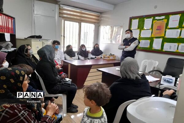 آموزش اطفای حریق برای رابطان و سفیران سلامت مرکز بهداشت محمدیان