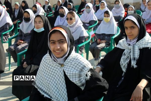 آیین افتتاحیه برنامه‌های طرح عطر انتظار در مدارس تربت‌جام