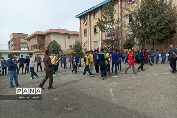 برگزاری مسابقات جام شهدای علم به‌مناسبت سالگرد شهید فخری‌زاده در مدرسه شهید بهشتی رودهن