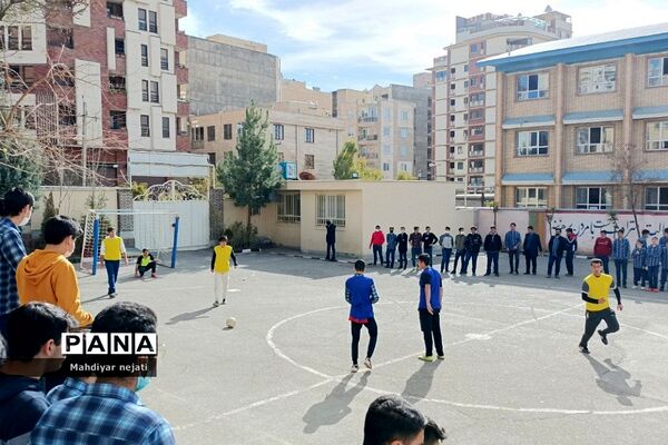 برگزاری مسابقات جام شهدای علم به‌مناسبت سالگرد شهید فخری‌زاده در مدرسه شهید بهشتی رودهن