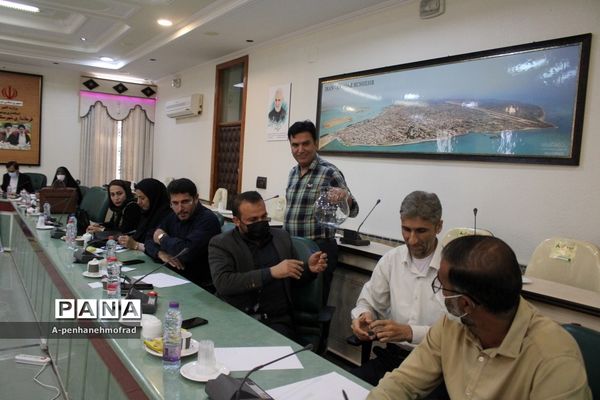 جلسه کارگروه ورزش روستایی و بازی‌های بومی محلی شهرستان بوشهر