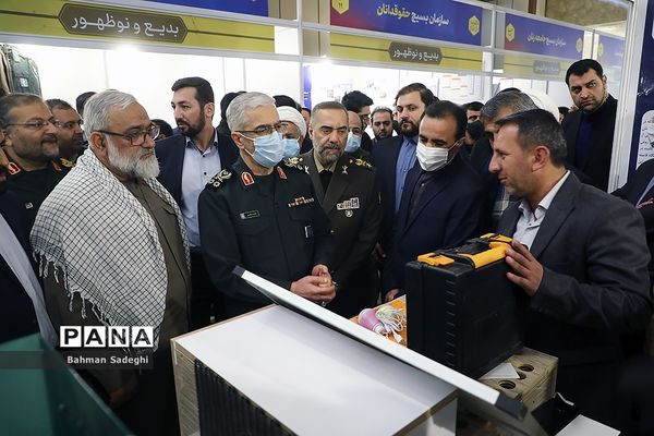 افتتاحیه نمایشگاه ملی دستاوردهای فناورانه بسیج