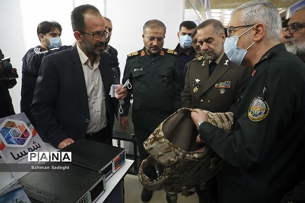 افتتاحیه نمایشگاه ملی دستاوردهای فناورانه بسیج