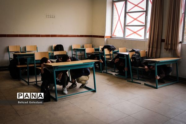 بیست و چهارمین مانور سراسری زلزله در ارومیه