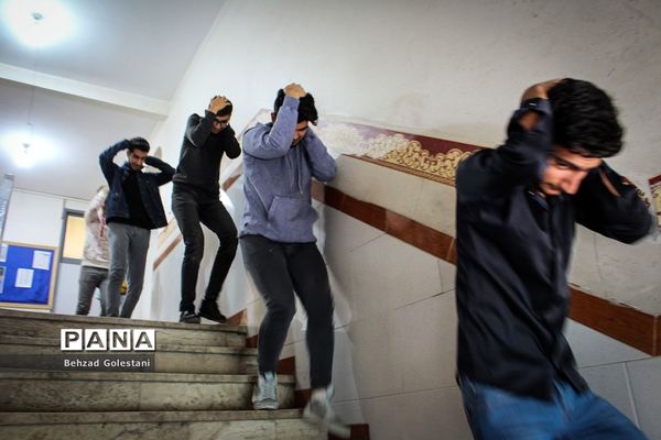 بیست و چهارمین مانور سراسری زلزله در ارومیه