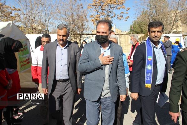 برگزاری بیست و چهارمین مانورسراسری زلزله در مدارس شهرکرد