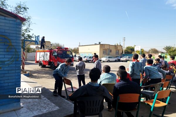 بیست‌و‌چهارمین مانور سراسری زلزله و ایمنی در مدارس  ناحیه 4 شیراز