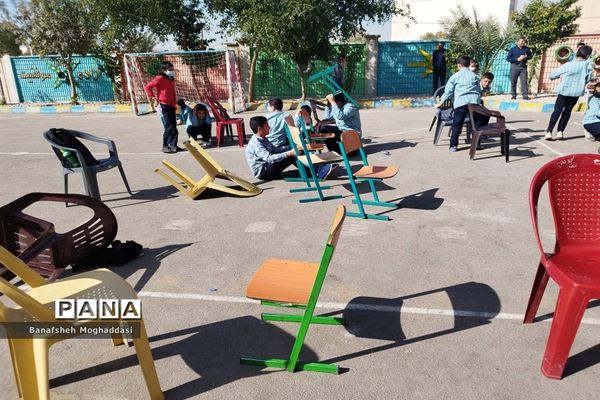 بیست‌و‌چهارمین مانور سراسری زلزله و ایمنی در مدارس  ناحیه 4 شیراز