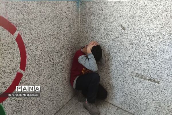 بیست‌و‌چهارمین مانور سراسری زلزله و ایمنی در مدارس  ناحیه 4 شیراز