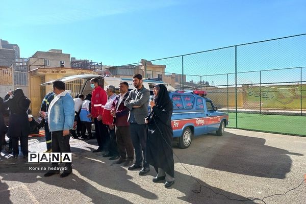 بیست‌وچهارمین مانور سراسری زلزله و ایمنی در آموزش و پرورش رودهن
