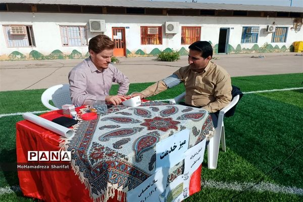 آیین افتتاحیه سفیران سلامت در امیدیه