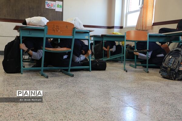 بیست‌وچهارمین مانور سراسری زلزله و ایمنی در مدارس شهرستان پیشوا