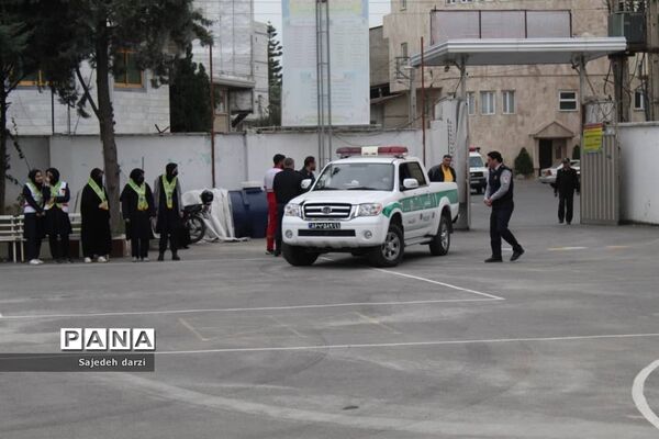 ‌مانور سراسری زلزله در شهرستان بابل