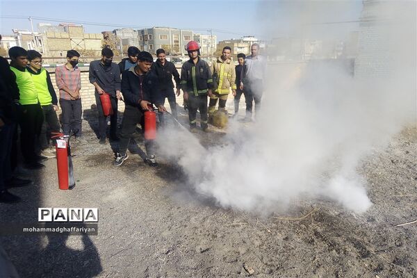 بیست و چهارمین مانور سراسری زلزله در شهرستان تربت جام
