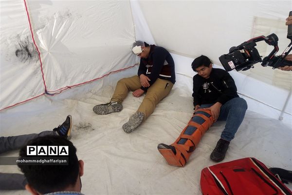 بیست و چهارمین مانور سراسری زلزله در شهرستان تربت جام