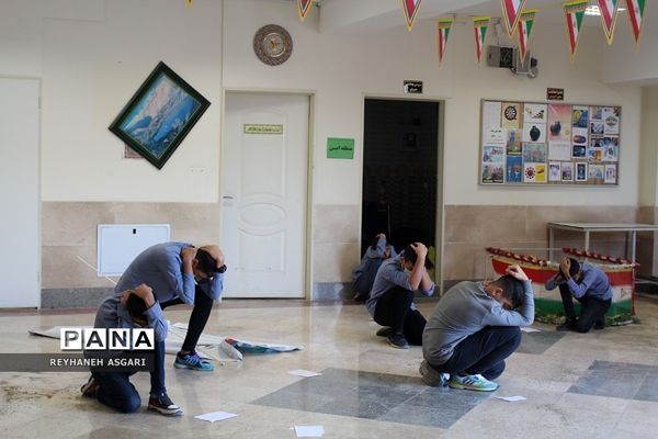 بیست و چهارمین مانور سراسری زلزله و ایمنی شهرستان‌های استان تهران، به میزبانی شهرستان قرچک