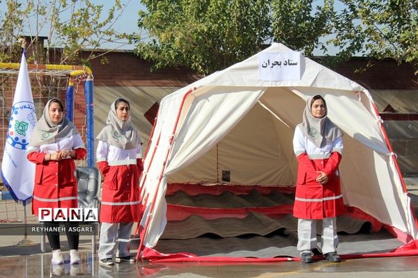 بیست و چهارمین مانور سراسری زلزله و ایمنی شهرستان‌های استان تهران، به میزبانی شهرستان قرچک