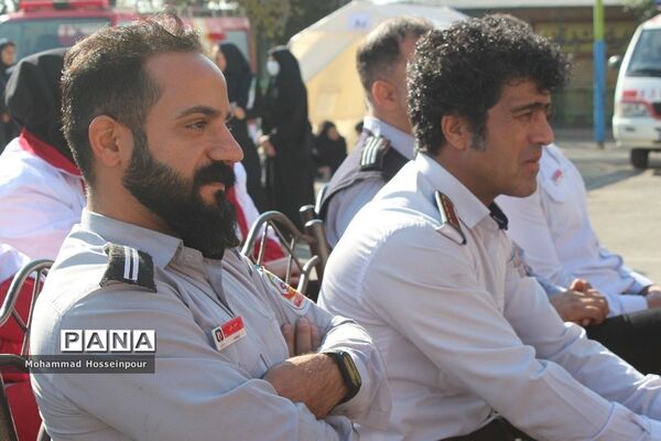 برگزاری مانور زلزله و ایمنی در بهارستان‌دو