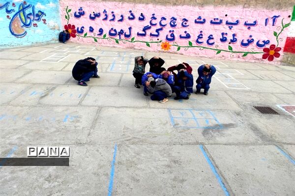 بیست و چهارمین مانورسراسری زلزله در  مدارس شهرستان کلات