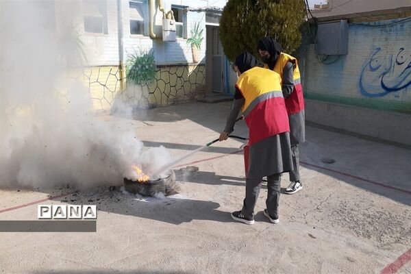 بیست و چهارمین مانورسراسری زلزله در  مدارس شهرستان کلات