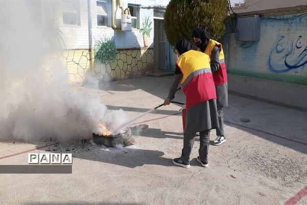 بیست و چهارمین مانورسراسری زلزله در  مدارس شهرستان کلات