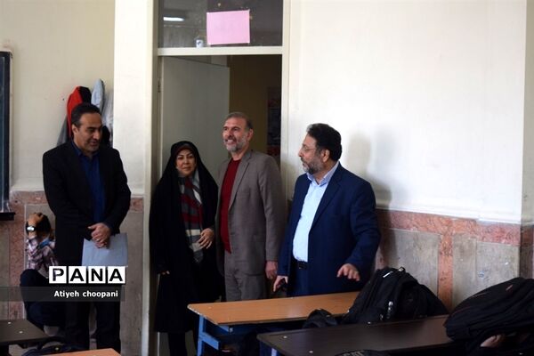 بیست و چهارمین دوره مانور سراسری زلزله و ایمنی در دبیرستان شهید اخوان منطقه ۱۴