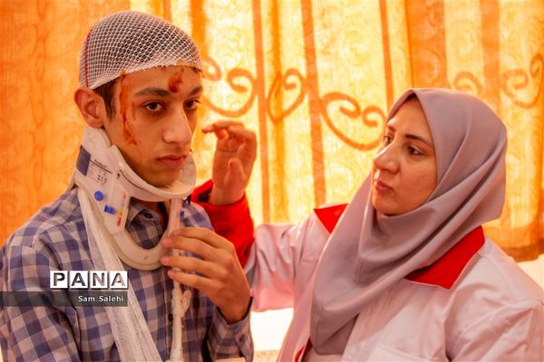 بیست و چهارمین مانور سراسری زلزله و ایمنی مدارس در اصفهان - 1