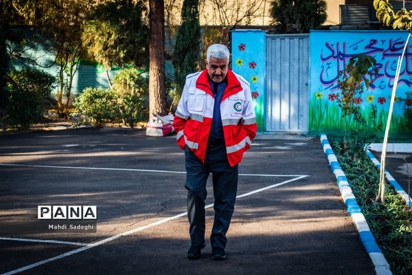 بیست و چهارمین مانور سراسری زلزله و ایمنی مدارس در اصفهان - 2