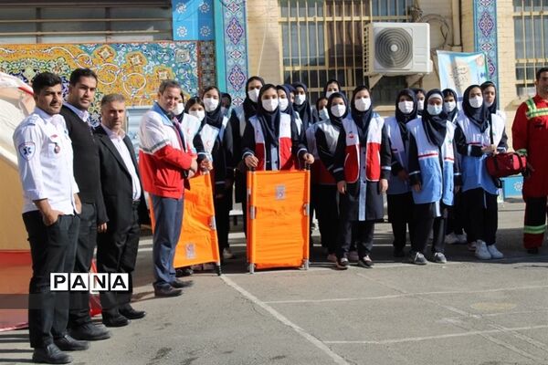 بیست و چهارمین مانور سراسری زلزله و ایمنی در مدارس ورامین