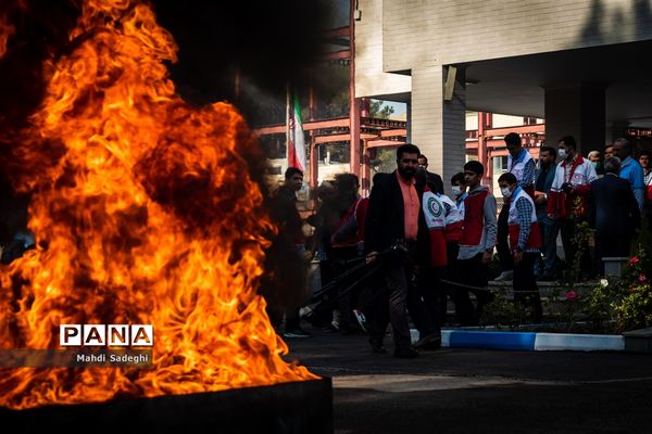 بیست و چهارمین مانور سراسری زلزله و ایمنی مدارس در اصفهان - 4