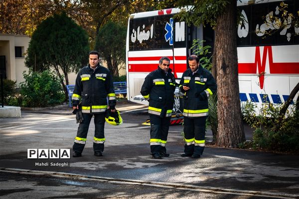 بیست و چهارمین مانور سراسری زلزله و ایمنی مدارس در اصفهان - 4