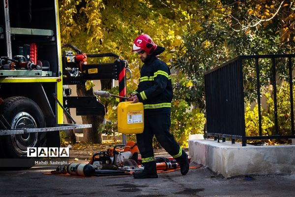 بیست و چهارمین مانور سراسری زلزله و ایمنی مدارس در اصفهان - 4