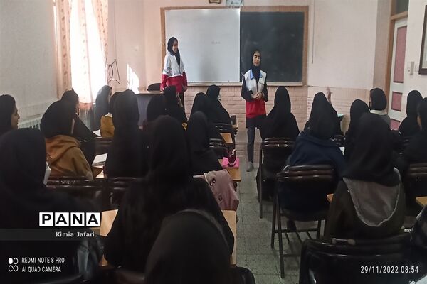 بیست و چهارمین مانور سراسری زلزله و ایمنی در مدارس دخترانه کاشمر