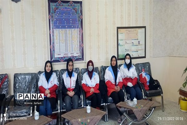 بیست و چهارمین مانور سراسری زلزله و ایمنی در مدارس دخترانه کاشمر