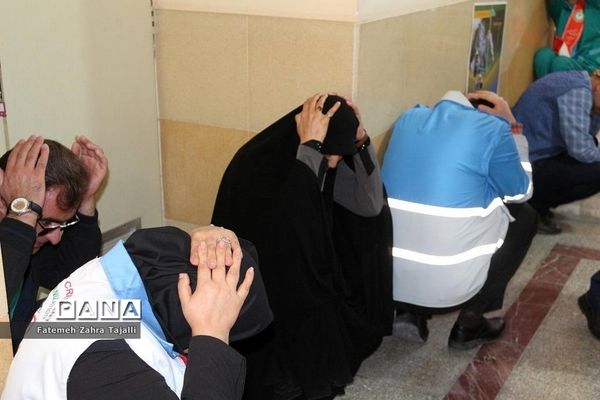 بیست و چهارمین مانور سراسری زلزله و ایمنی در سمنان