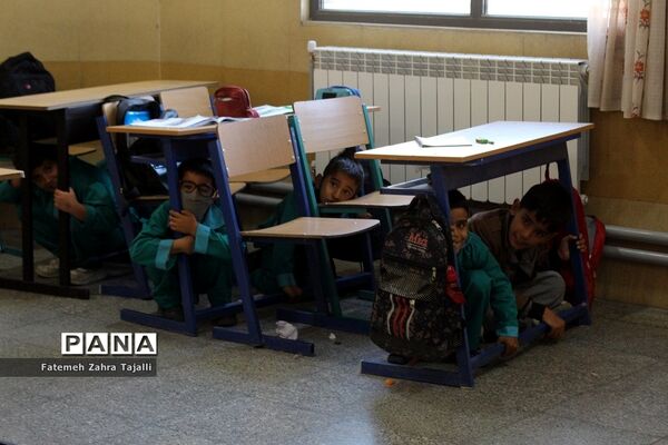 بیست و چهارمین مانور سراسری زلزله و ایمنی در سمنان