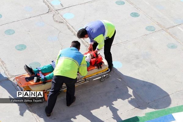 بیست و چهارمین مانور سراسری زلزله و ایمنی در سمنان