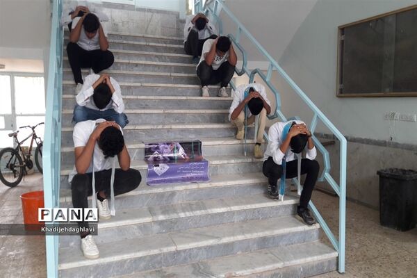 بیست و چهارمین مانور سراسری زلزله در حمیدیه