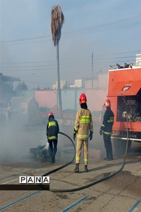 بیست و چهارمین مانور سراسری زلزله درشهرستان دزفول