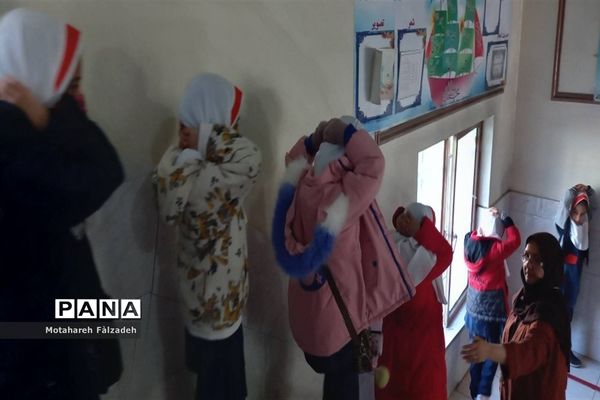 بیست و چهارمین مانور سراسری زلزله و ایمنی مدارس در منطقه ۱۵
