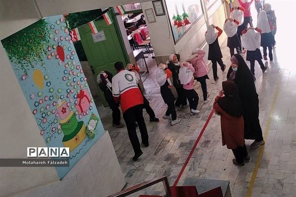 بیست و چهارمین مانور سراسری زلزله و ایمنی مدارس در منطقه ۱۵