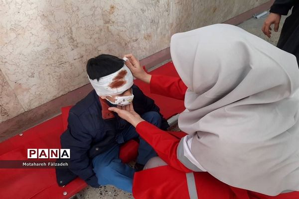 بیست و چهارمین مانور سراسری زلزله و ایمنی مدارس در منطقه ۱۵