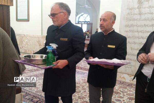 آیین معنوی غبارروبی مرقد شهید آیت الله مدرس (ره)