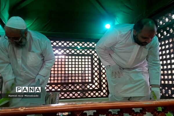 آیین معنوی غبارروبی مرقد شهید آیت الله مدرس (ره)