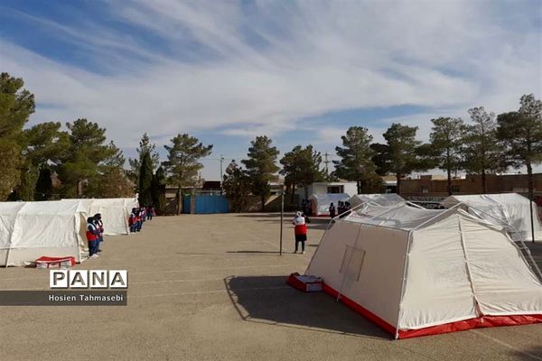 بیست و چهارمین مانور سراسری زلزله و ایمنی مدارس در آباده