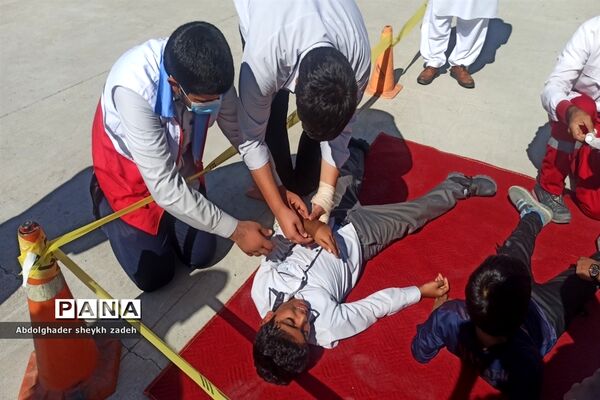 بیست و چهارمین مانور سراسری زلزله و ایمنی مدارس در چابهار