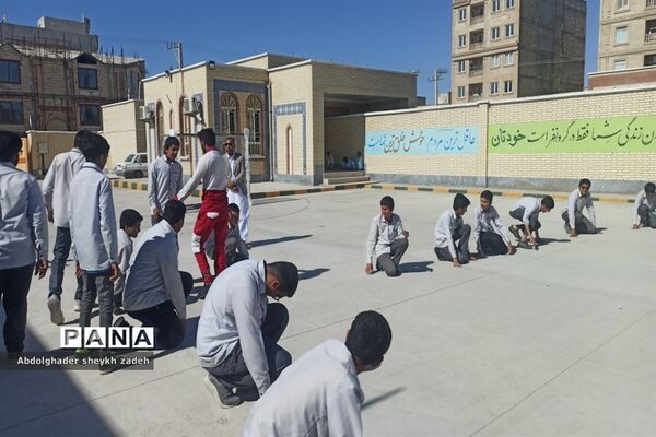 بیست و چهارمین مانور سراسری زلزله و ایمنی مدارس در چابهار
